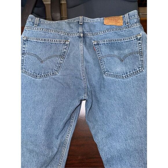 Levi’s Mens 505 Straight Leg Regular Fit Denim Jeans Size 40x34 - Picture 5 of 7
